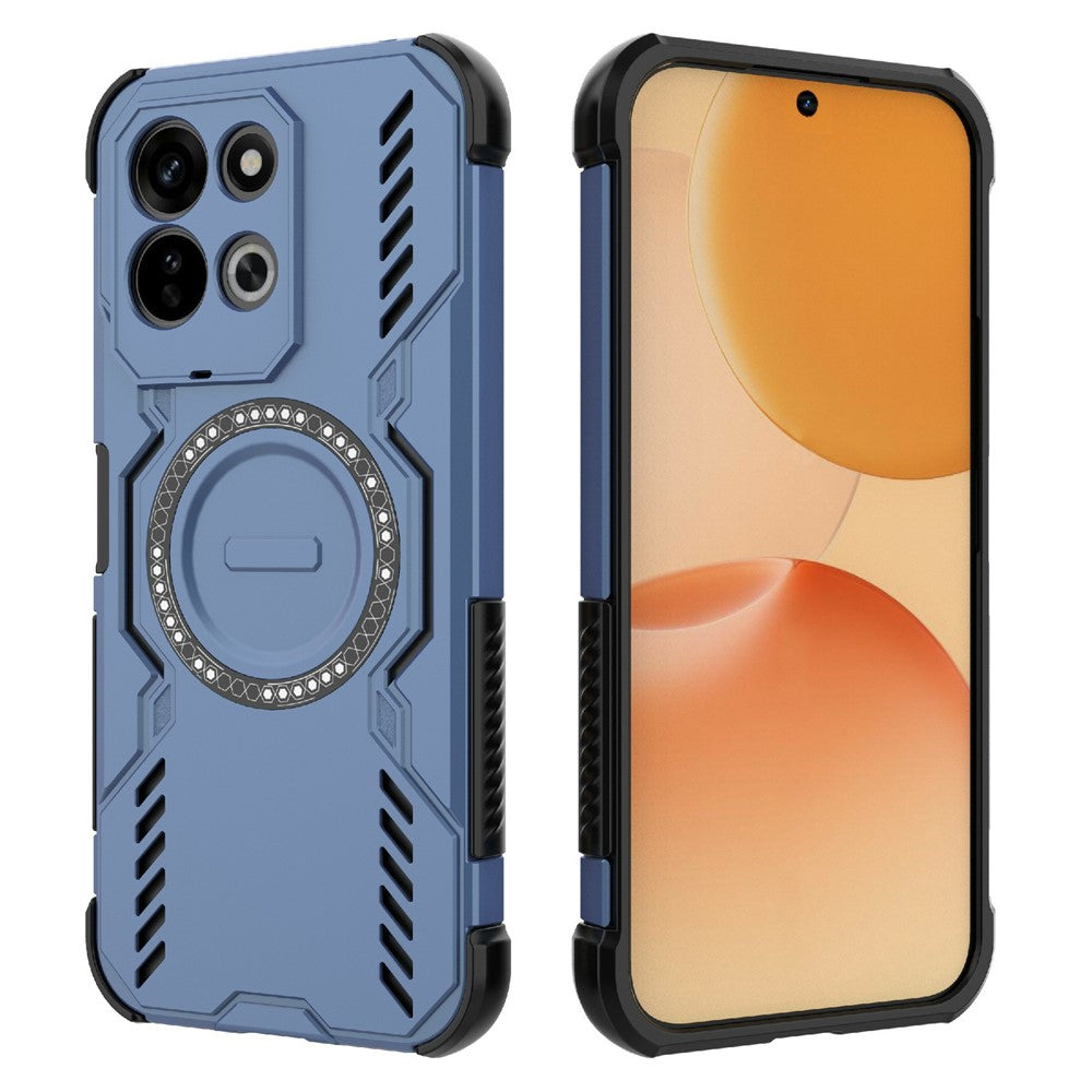 MagSafe-hoesje voor Xiaomi Redmi 17 5G / 17 4G, Techsuit, ArmorMag, blauw