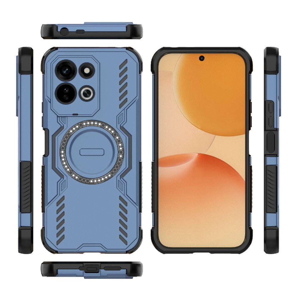 MagSafe-hoesje voor Xiaomi Redmi 17 5G / 17 4G, Techsuit, ArmorMag, blauw