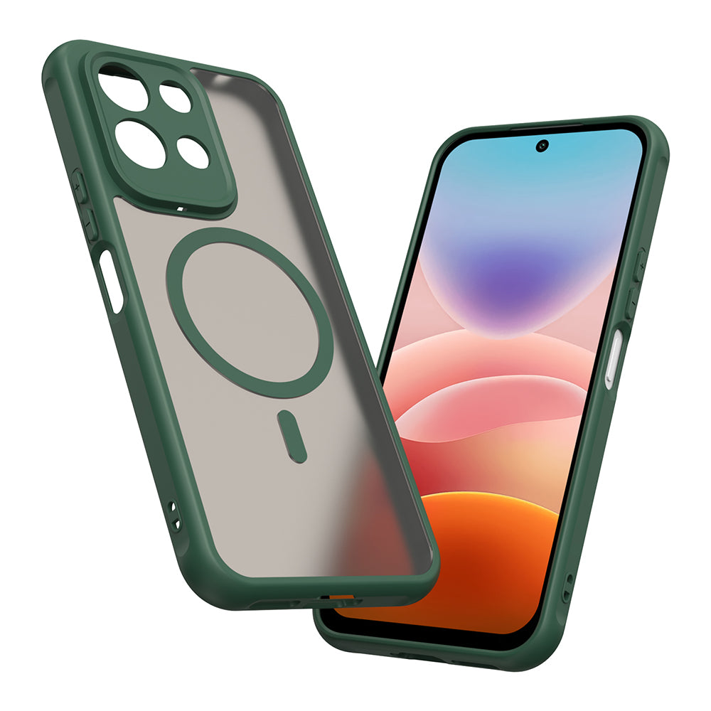 MagSafe-hoesje voor Xiaomi Redmi 17 5G / 17 4G, Techsuit, HaloFrost II, Groen