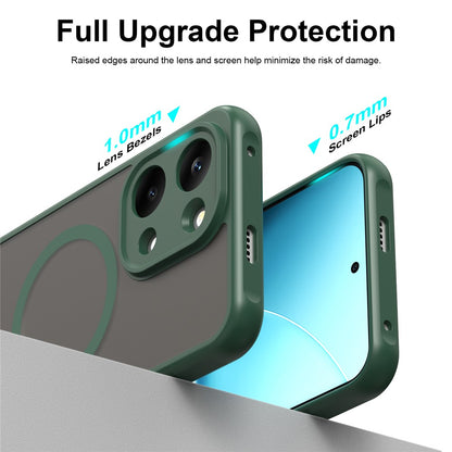 MagSafe-hoesje voor Xiaomi Redmi 17 5G / 17 4G, Techsuit, HaloFrost II, Groen