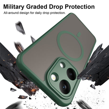 MagSafe-hoesje voor Xiaomi Redmi 17 5G / 17 4G, Techsuit, HaloFrost II, Groen