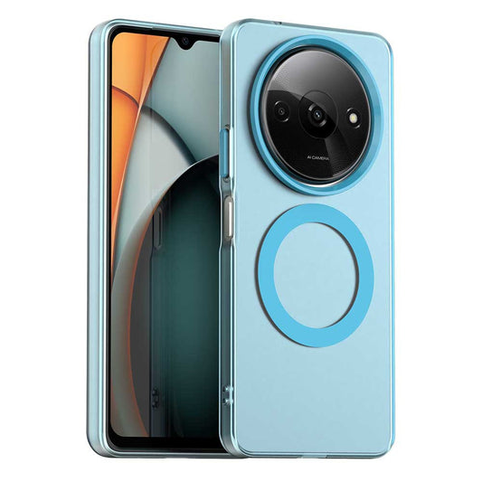 MagSafe-hoes voor Xiaomi Redmi A3x / A3, Techsuit, CandyCase, Blauw