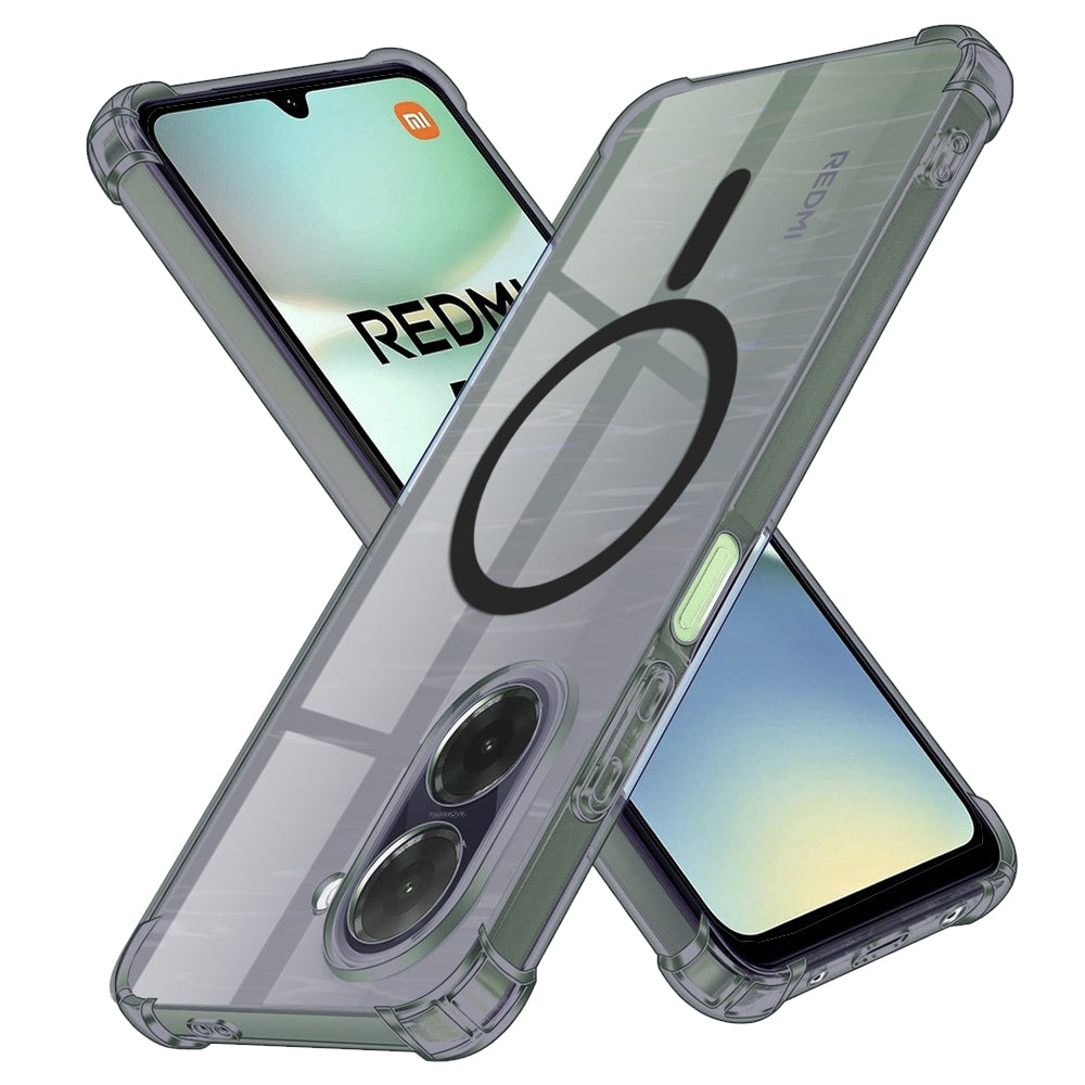 MagSafe-hoesje voor Xiaomi Redmi A5 4G (Standaard), Techsuit, Schokbestendig Transparant, Getint