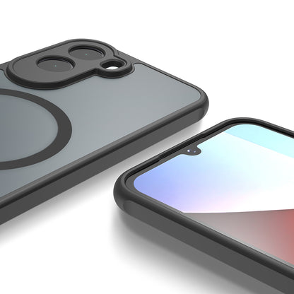 MagSafe-hoesje voor Xiaomi Redmi A7 Pro 4G, Techsuit, HaloFrost II, Zwart