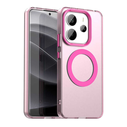 MagSafe-hoesje voor Xiaomi Redmi Note 14 4G (Standaard), Techsuit, CandyCase, Roze