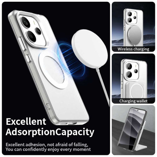 MagSafe-hoesje voor Xiaomi Redmi Note 14 5G, Techsuit, CandyCase, Wit