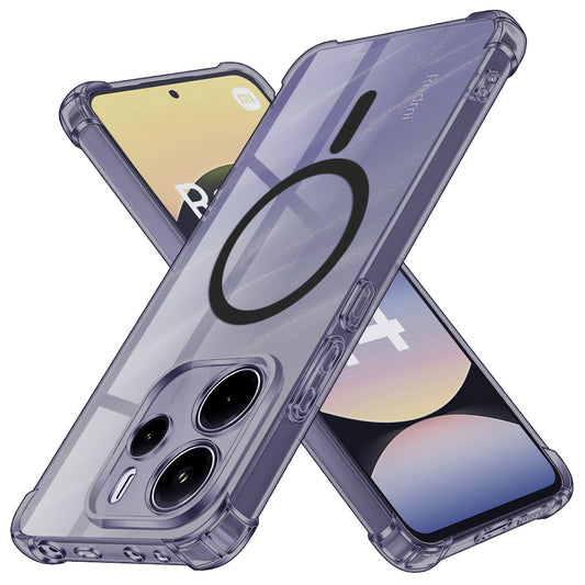 MagSafe-hoesje voor Xiaomi Redmi Note 14 5G, Techsuit, Schokbestendig Transparant, Getint