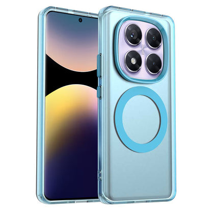 MagSafe-hoesje voor Xiaomi Redmi Note 14 Pro 4G, Techsuit, CandyCase, Blauw