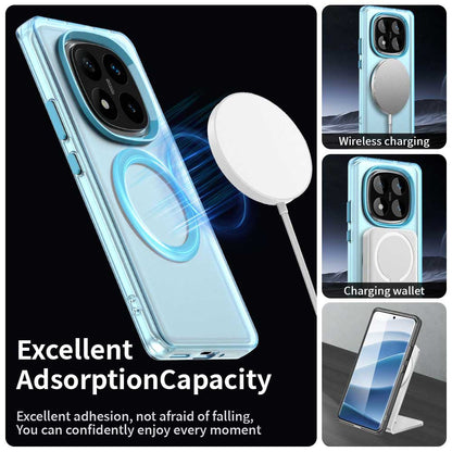 MagSafe-hoesje voor Xiaomi Redmi Note 14 Pro 4G, Techsuit, CandyCase, Blauw