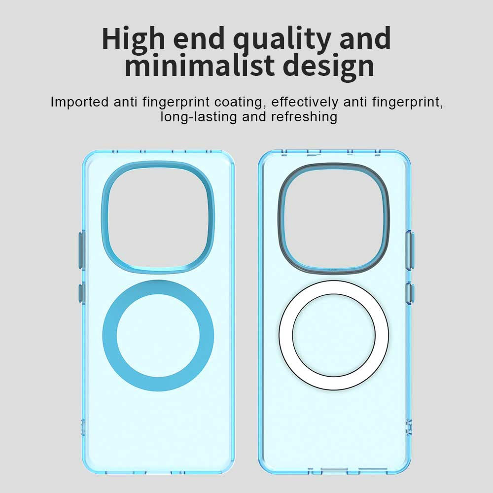 MagSafe-hoesje voor Xiaomi Redmi Note 14 Pro 4G, Techsuit, CandyCase, Blauw