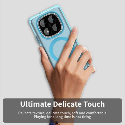 MagSafe-hoesje voor Xiaomi Redmi Note 14 Pro 4G, Techsuit, CandyCase, Blauw
