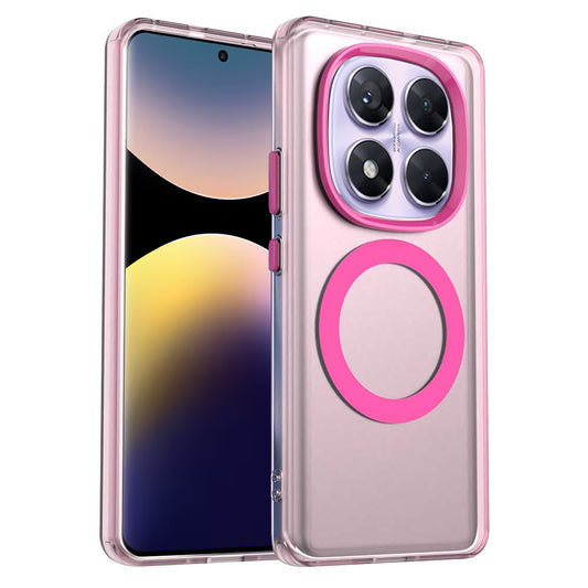 MagSafe-hoesje voor Xiaomi Redmi Note 14 Pro 4G, Techsuit, CandyCase, Roze