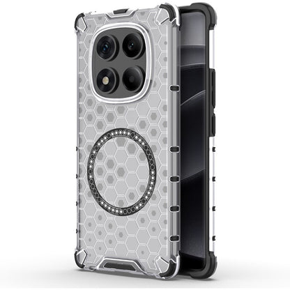 MagSafe-hoesje voor Xiaomi Redmi Note 14 Pro 4G, Techsuit, HoneyComb Shield, Wit