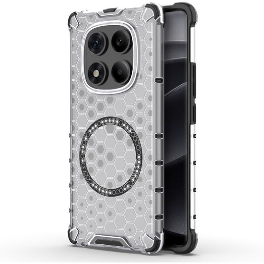 MagSafe-hoesje voor Xiaomi Redmi Note 14 Pro 4G, Techsuit, HoneyComb Shield, Wit