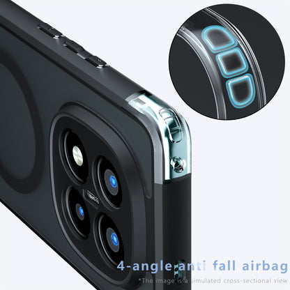 MagSafe-hoes voor Xiaomi Redmi Note 14 Pro+ 5G, Techsuit, PureFrost, Zwart