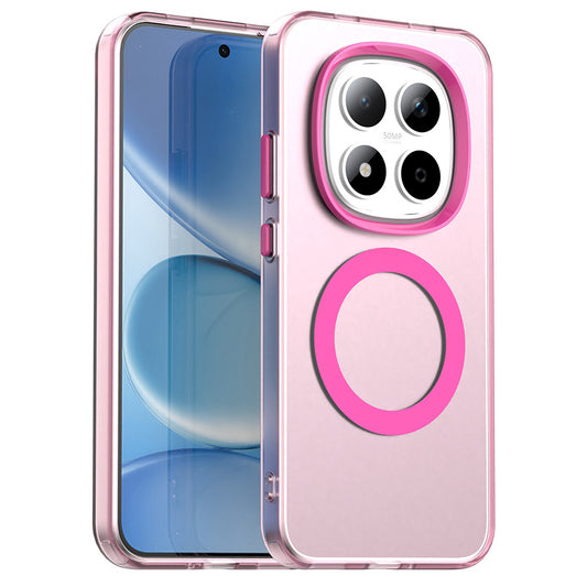 MagSafe hoesje voor Xiaomi Redmi Note 15 Pro 5G, Techsuit, CandyCase, Roze