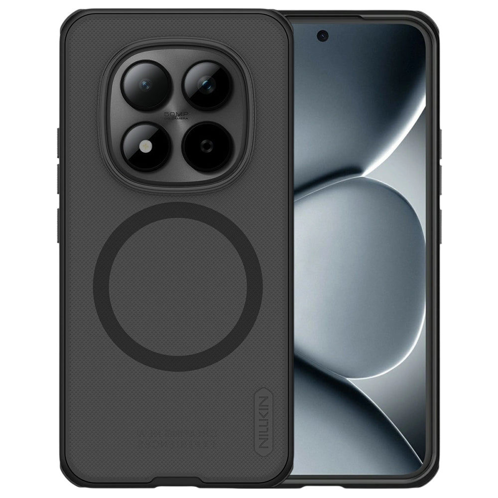 MagSafe-hoesje voor Xiaomi Redmi Note 15 Pro+ 5G, Nillkin, Super Shield Pro, Zwart Transparant
