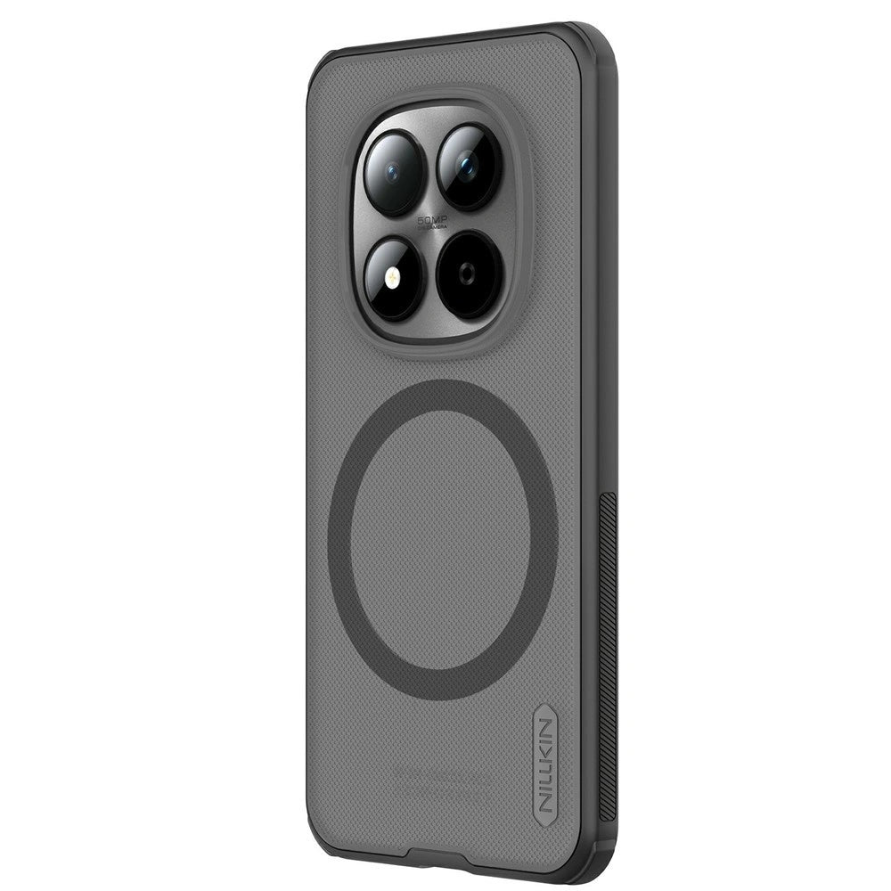 MagSafe-hoesje voor Xiaomi Redmi Note 15 Pro+ 5G, Nillkin, Super Shield Pro, Zwart Transparant