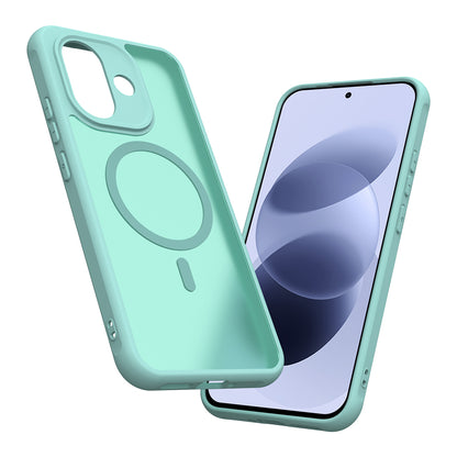 MagSafe-hoesje voor Xiaomi Redmi Note 17 4G / Note 17 5G, Techsuit, HaloFrost II, lichtgroen