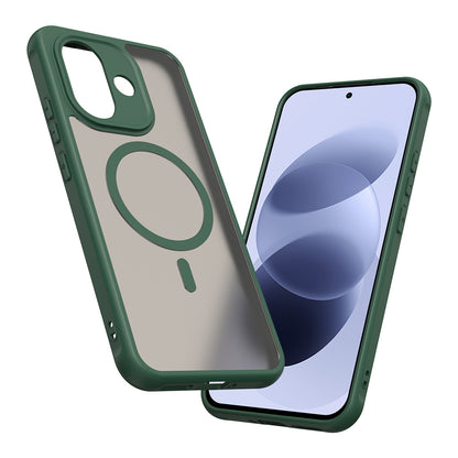 MagSafe-hoesje voor Xiaomi Redmi Note 17 Pro, Techsuit, HaloFrost II, groen