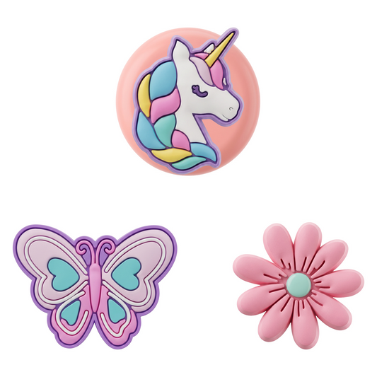 OEM Butterfly hoes voor Apple AirTag, set van 3 stuks, multicolor