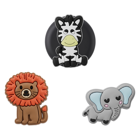 OEM Zoo hoes voor Apple AirTag, set van 3 stuks, multicolor