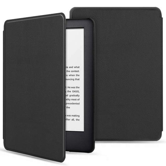 Hoes voor Amazon Kindle Paperwhite 5 inch, Techsuit, SmartCover, Zwart