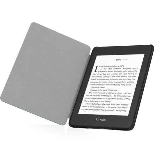 Hoes voor Amazon Kindle Paperwhite 5 inch, Techsuit, SmartCover, Zwart