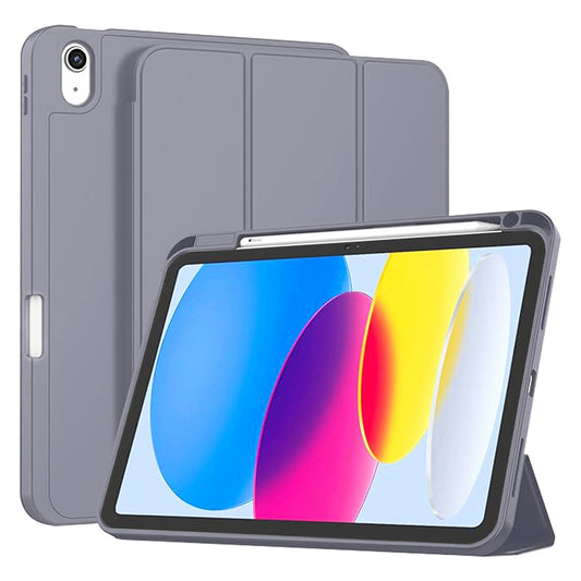 Hoes voor Apple iPad (2025) / (2022), Techsuit, Flex Trifold, Paars