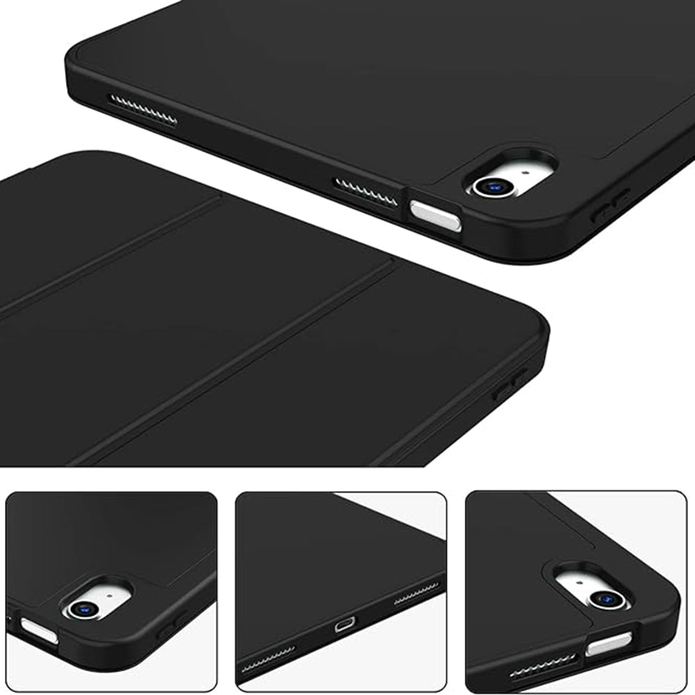 Case for Apple iPad (2025) / (2022), Techsuit, Flex Trifold, Black