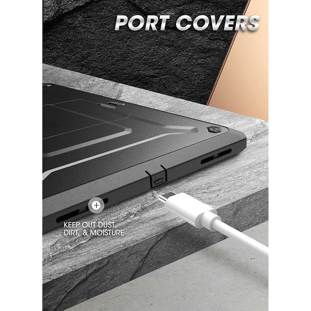 Hoes voor Apple iPad (2025) / iPad (2022), Supcase, Unicorn Beetle Pro, Zwart