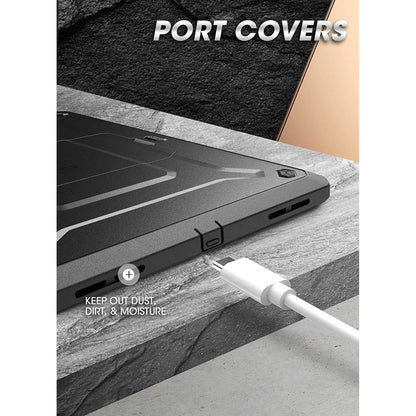 Hoes voor Apple iPad (2025) / iPad (2022), Supcase, Unicorn Beetle Pro, Zwart
