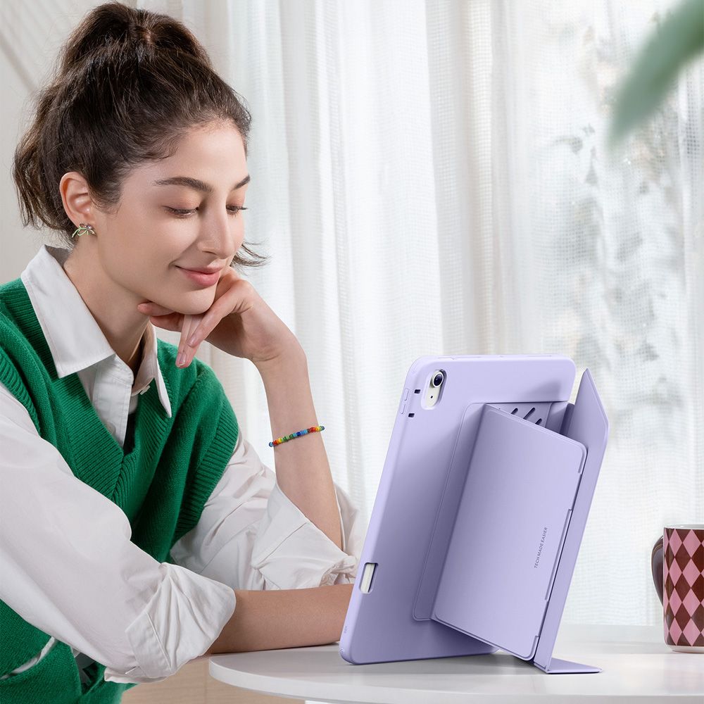 Hoes voor Apple iPad Air 13 (2025) / Air 13 (2024), ESR, Flip Hybrid, Violet