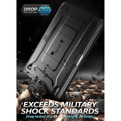 Hoes voor Apple iPad (2025) / iPad (2022), Supcase, Unicorn Beetle Pro, Zwart