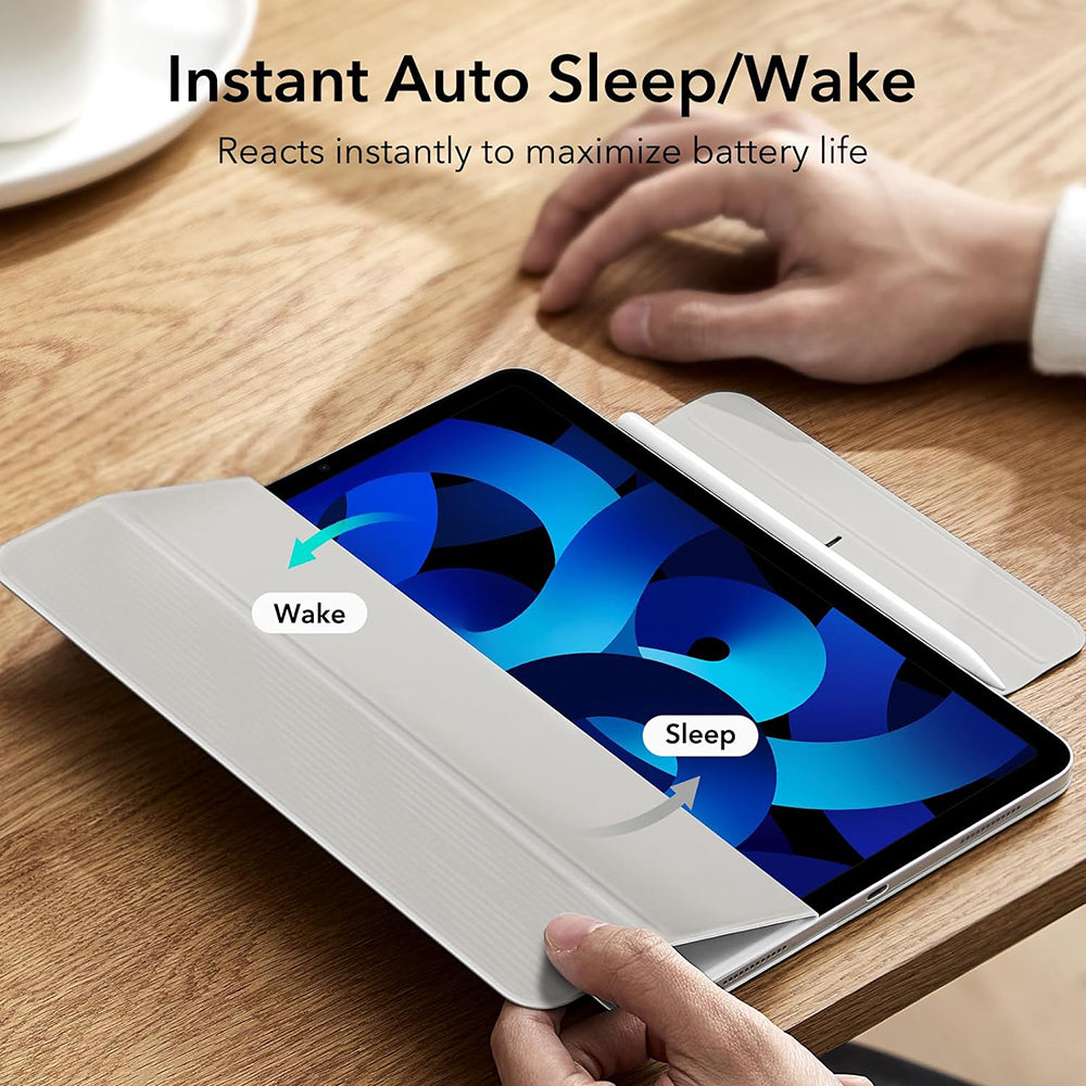 Hoes voor Apple iPad Air 11 (2024) / Air (2022) / Air (2020) / Pro 11 (2018), ESR, Rebound, Wit