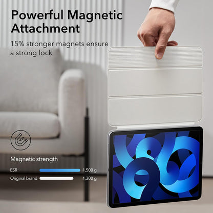 Hoes voor Apple iPad Air 11 (2024) / Air (2022) / Air (2020) / Pro 11 (2018), ESR, Rebound, Wit