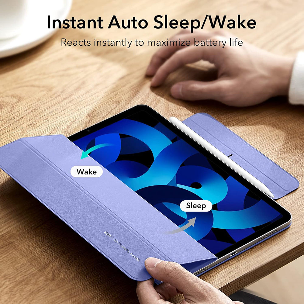 Hoes voor Apple iPad Air 11 (2024) / Air (2022) / Air (2020) / Pro 11 (2018), ESR, Rebound, Paars