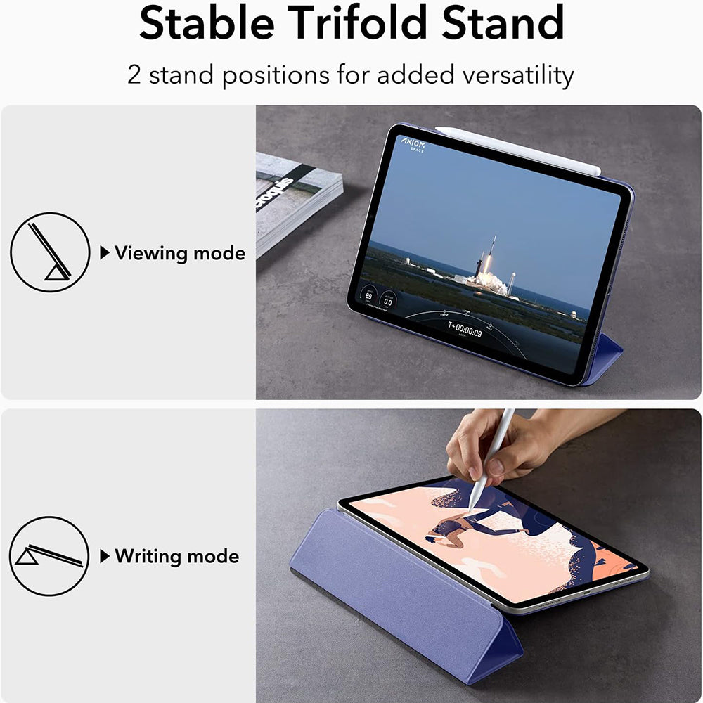 Hoes voor Apple iPad Air 11 (2024) / Air (2022) / Air (2020) / Pro 11 (2018), ESR, Rebound, Paars