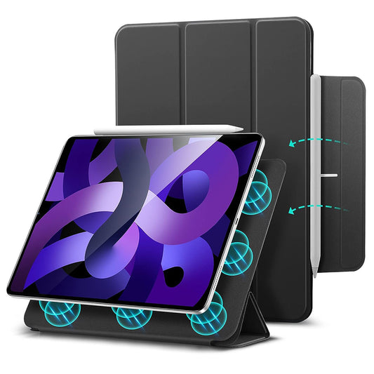 Hoes voor Apple iPad Air 11 (2024) / Air (2022) / Air (2020) / Pro 11 (2018), ESR, Rebound, Zwart
