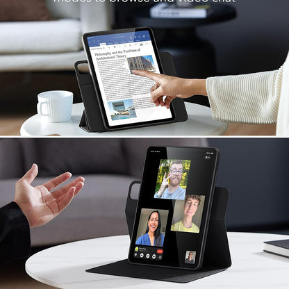 Hoes voor Apple iPad Air 11 (2025) / Air 11 (2024) / Air (2022) / Air (2020), ESR, Rebound Hybrid, Satijngroen