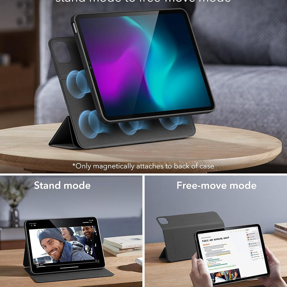 Hoes voor Apple iPad Air 11 (2025) / Air 11 (2024) / Air (2022) / Air (2020), ESR, Rebound Hybrid, Satijngroen