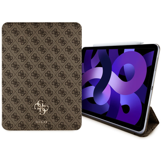 Hoes voor Apple iPad Air 11 (2025) / Air 11 (2024), Guess, 4G Big Logo, Bruin