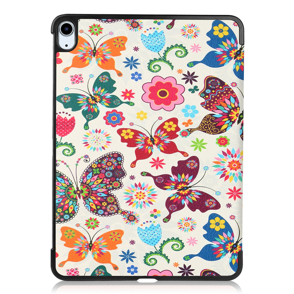 Hoes voor Apple iPad Air 11 (2026) / iPad Air 11 (2025) / Air 11 (2024), Techsuit, FoldPro Butterfly, Multicolor