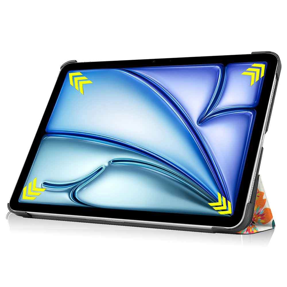 Hoes voor Apple iPad Air 11 (2026) / iPad Air 11 (2025) / Air 11 (2024), Techsuit, FoldPro Butterfly, Multicolor