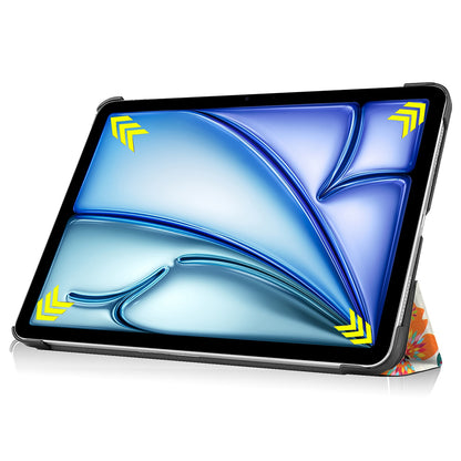 Hoes voor Apple iPad Air 11 (2026) / iPad Air 11 (2025) / Air 11 (2024), Techsuit, FoldPro Butterfly, Multicolor