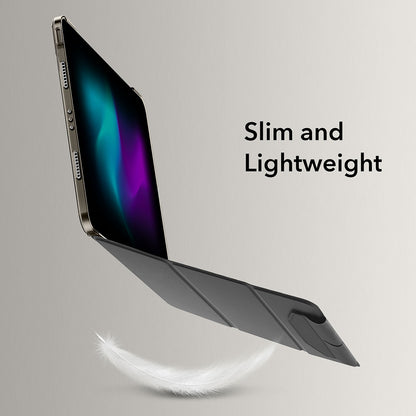 Hoes voor Apple iPad Air 13 (2026) / Air 13 (2025) / Air 13 (2024), ESR, Ascend Trifold, Zwart Satijn