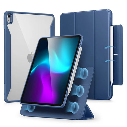 Hoes voor Apple iPad Air 13 (2026) / Air 13 (2025) / Air 13 (2024), ESR, Rebound Hybrid, Marineblauw