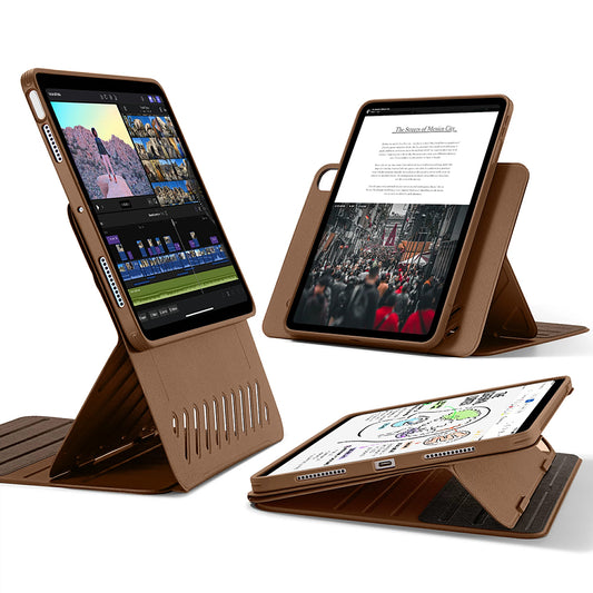 Hoes voor Apple iPad Air 13 (2025) / Air 13 (2024), ESR, Shift, Bruin