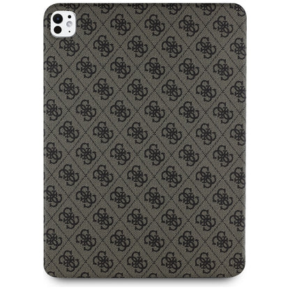 Hoes voor Apple iPad Air 13 (2025) / Air 13 (2024), Guess, 4G Groot Logo, Bruin