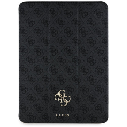 Hoes voor Apple iPad Air 13 (2025) / Air 13 (2024), Guess, 4G Groot Logo, Zwart